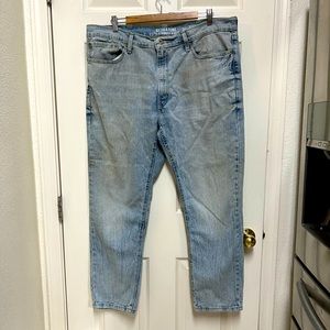Levi’s Signature S47 Worn Stressed Stained Blue Jeans